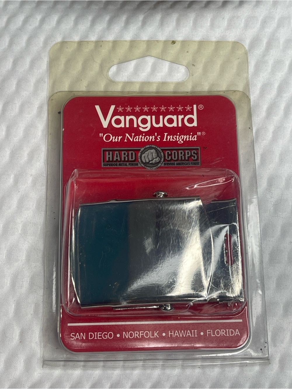 Silver Belt Buckle -